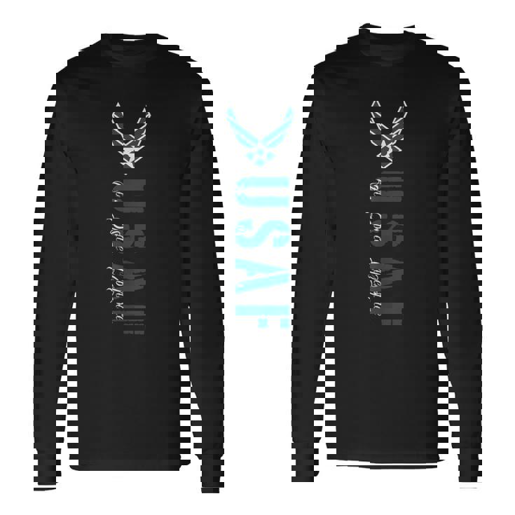 Usaf エアスペース サイバースペース 長袖Tシャツ