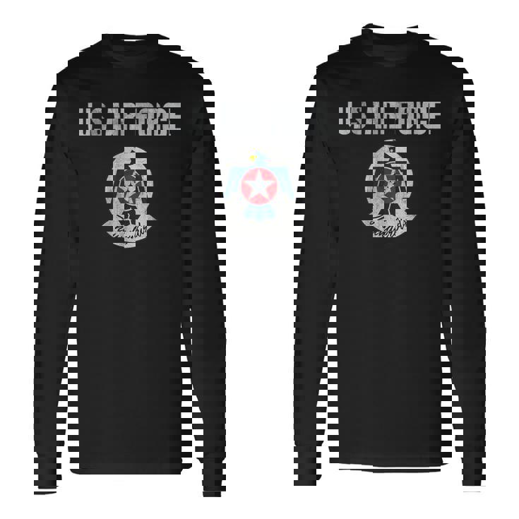 Usaf サンダーバード U 空軍 ギフト 長袖Tシャツ