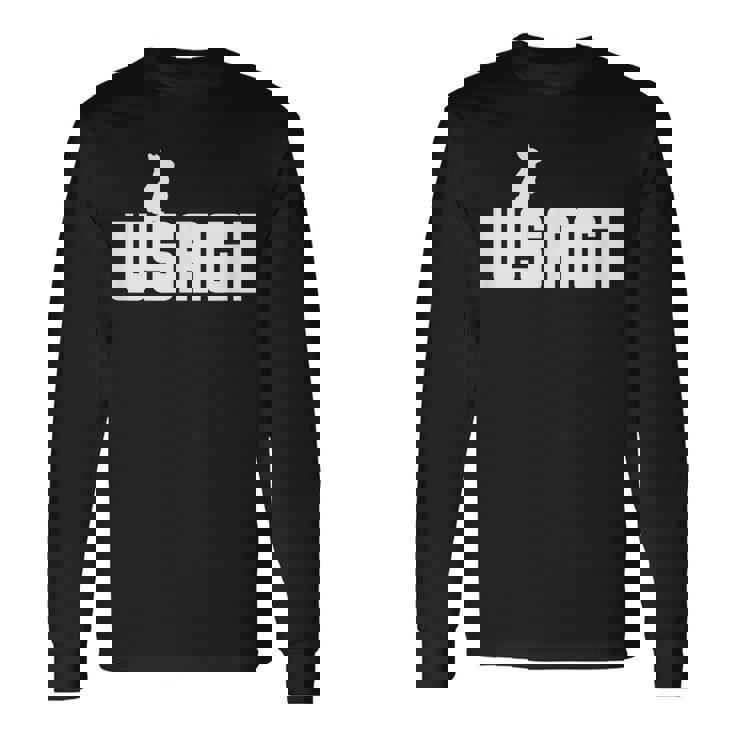 Usagi うさぎ好き ウサギ好き ウサギの飼い主 うさぎの飼い主 ウサギ飼い うさぎ飼い 兎の飼い主 兎 ウサギ 長袖Tシャツ