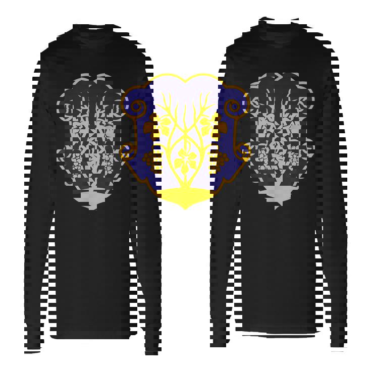 Uzhhorod 紋章 国旗 プライド 国民ギフト お土産 長袖Tシャツ