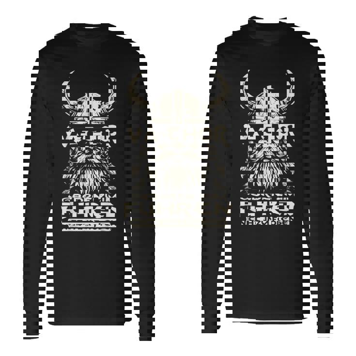 Va-Thor リードに生まれる 長袖Tシャツ