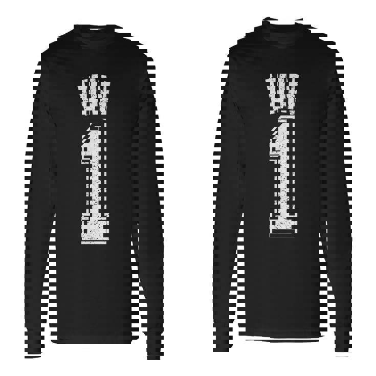 Vanサポーター番号 1番の大ファン 長袖Tシャツ