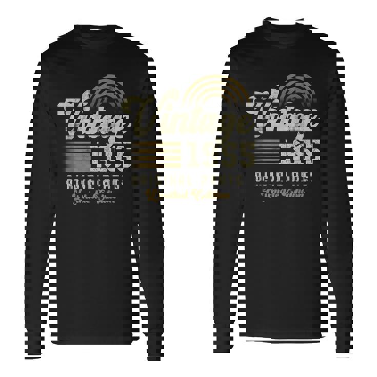 Vintage 1955 オリジナルパーツ 70歳の誕生日 長袖Tシャツ