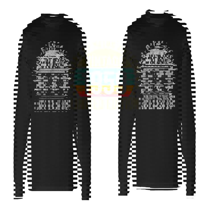 Vintage 1959 Limited Edition Legendary Awesome Epic 1959 長袖Tシャツ