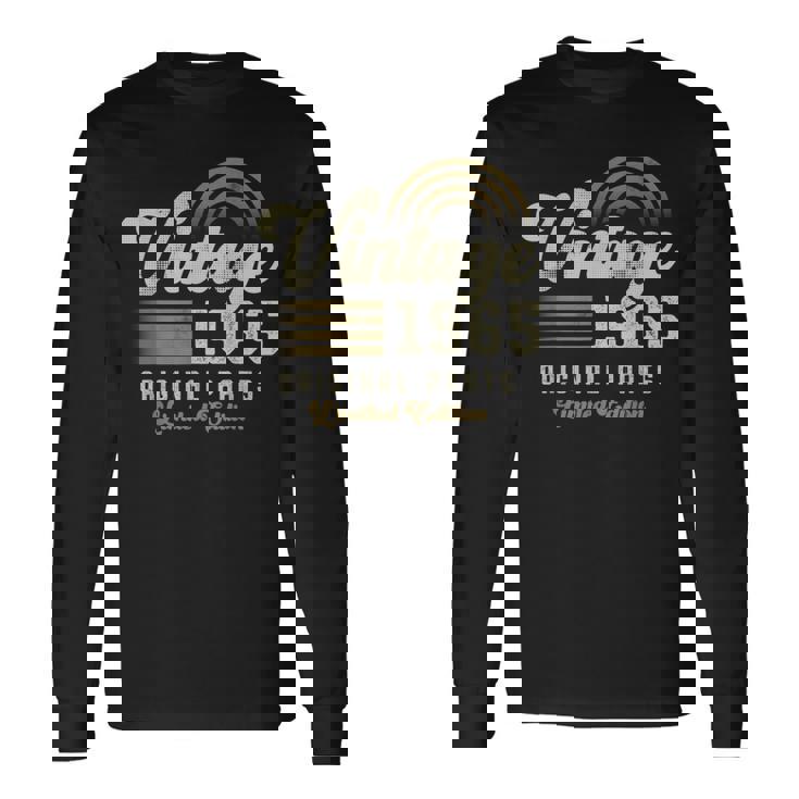 Vintage 1965 オリジナルパーツ 60歳の誕生日 長袖Tシャツ ギフトのアイデア