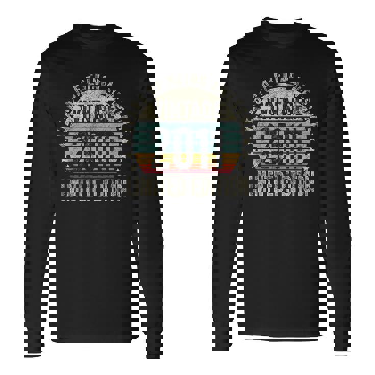 Vintage 2011For Retro 2011 Birthday 長袖Tシャツ ギフトのアイデア