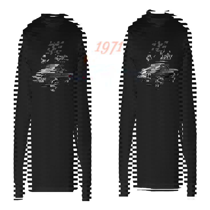 Vintage Muscle Cars Classic Cars 1977 Chevelle 1970年代 長袖Tシャツ