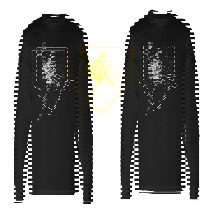 Voyager 宇宙探査機 太陽系 天文学 長袖Tシャツ