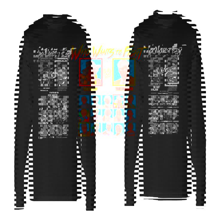 Who Wants To Fight Doctors Doctor 長袖Tシャツ