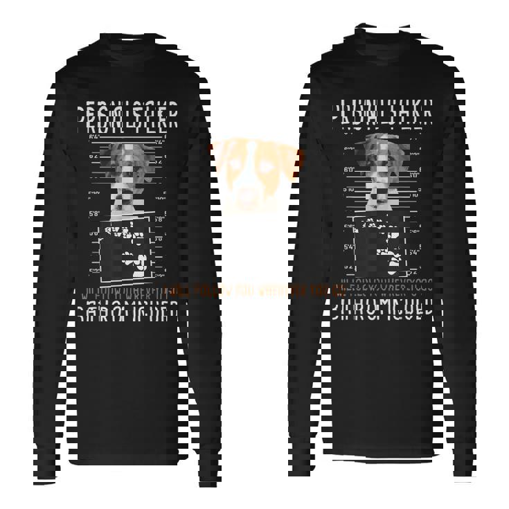 I Will Follow You Wherever You Go ジャック・ラッセル・テリア 長袖Tシャツ