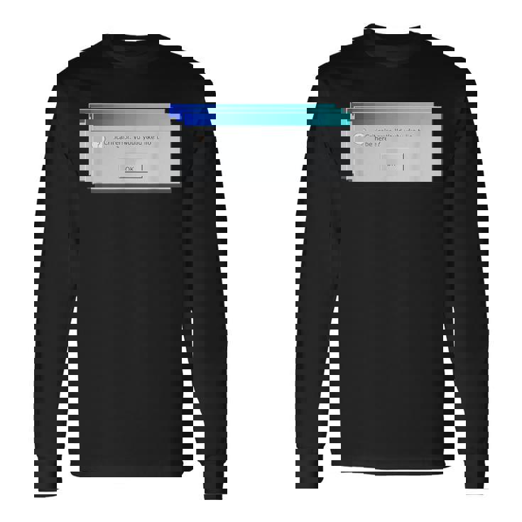 Windows 95 ヴィンテージ ヴェイパーウェーブ Windows 95 長袖Tシャツ