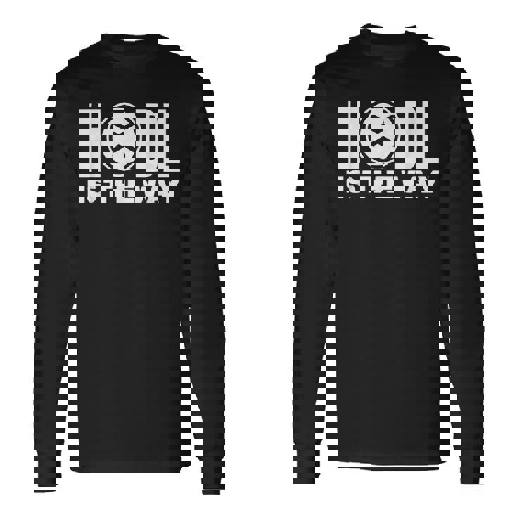 Xrp リップルコイン Hodlはxrp リップルクリプトホドラーです。 長袖Tシャツ