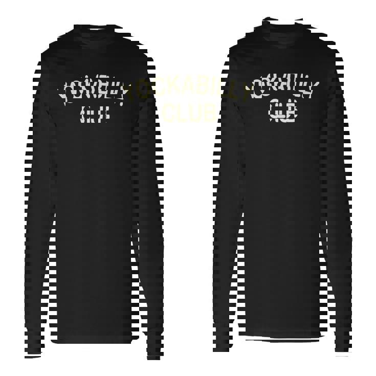 Yockabilly Club ヨカビリークラブ公式 長袖Tシャツ