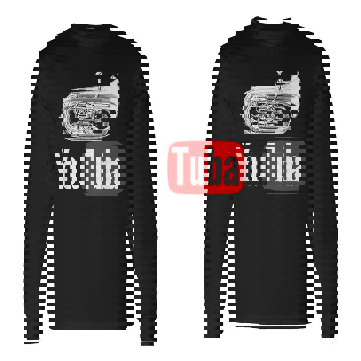 You Tuba Tuba マーチングバンド ユーフォニアム チューバ 長袖Tシャツ