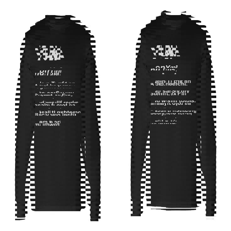 Yuma 悠真 長袖Tシャツ