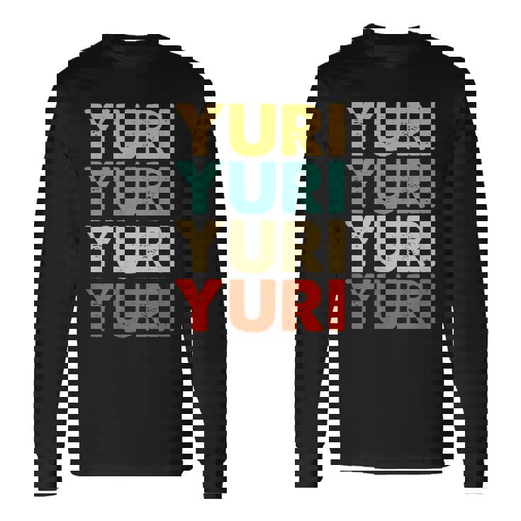 Yuri 百合 長袖Tシャツ