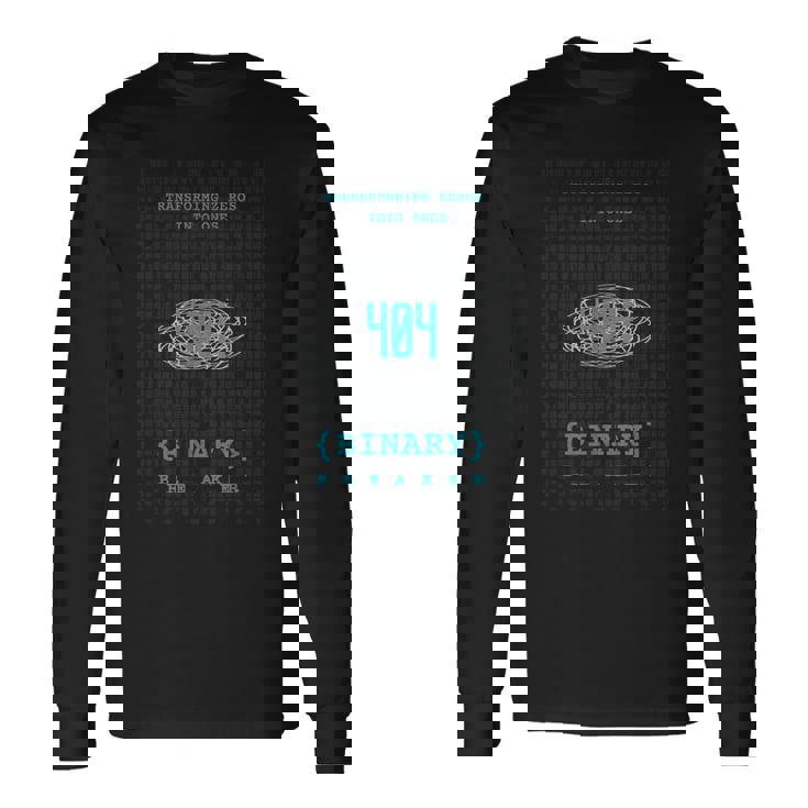 「404 長袖Tシャツ