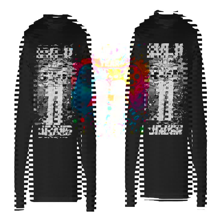 「My 11Th Birthday Boy」ゲーム ビデオゲーム 11歳の誕生日 長袖Tシャツ