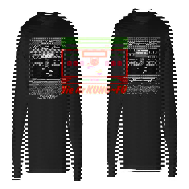 「イー・アル・カンフー」キック 長袖Tシャツ