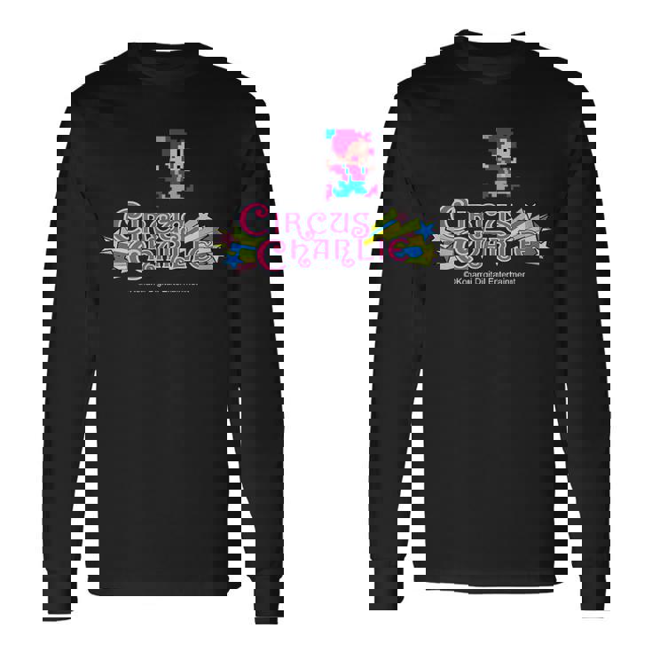 「サーカスチャーリー」ロゴ&キャラクター 長袖Tシャツ ギフトのアイデア