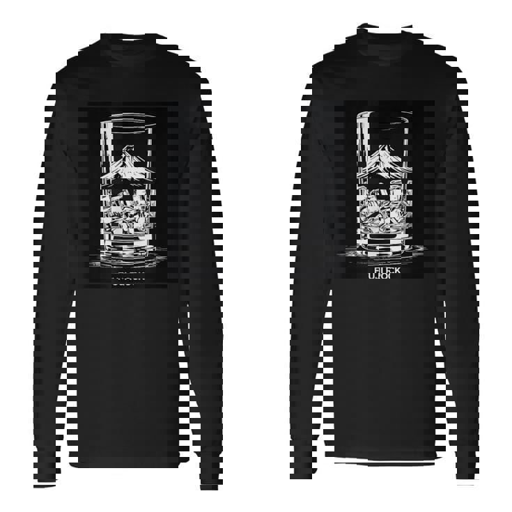 「フジドリンクロック」Fuji Rock ドリンク 長袖Tシャツ