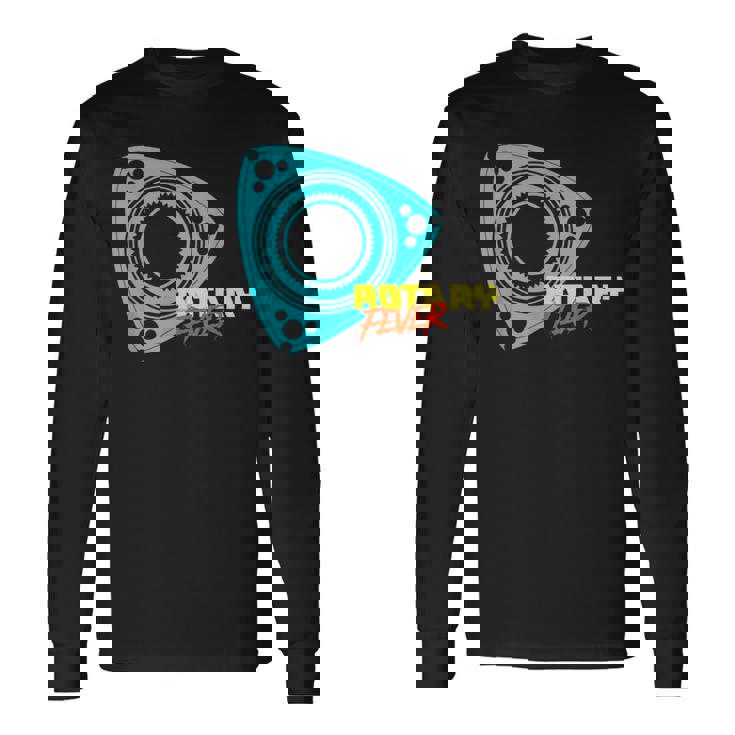 「ロータリーフィーバー」ロータリーエンジン 長袖Tシャツ