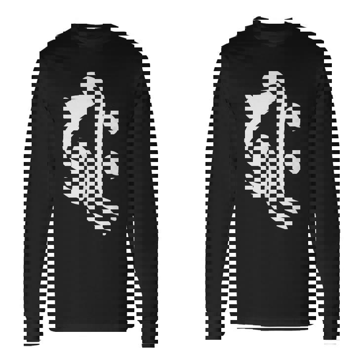 【キリーク】梵字 子年 戌年 亥年 干支 守護梵字 千手観音菩薩 阿弥陀如来 10月 11月 12月生まれ 悉曇文字 長袖Tシャツ