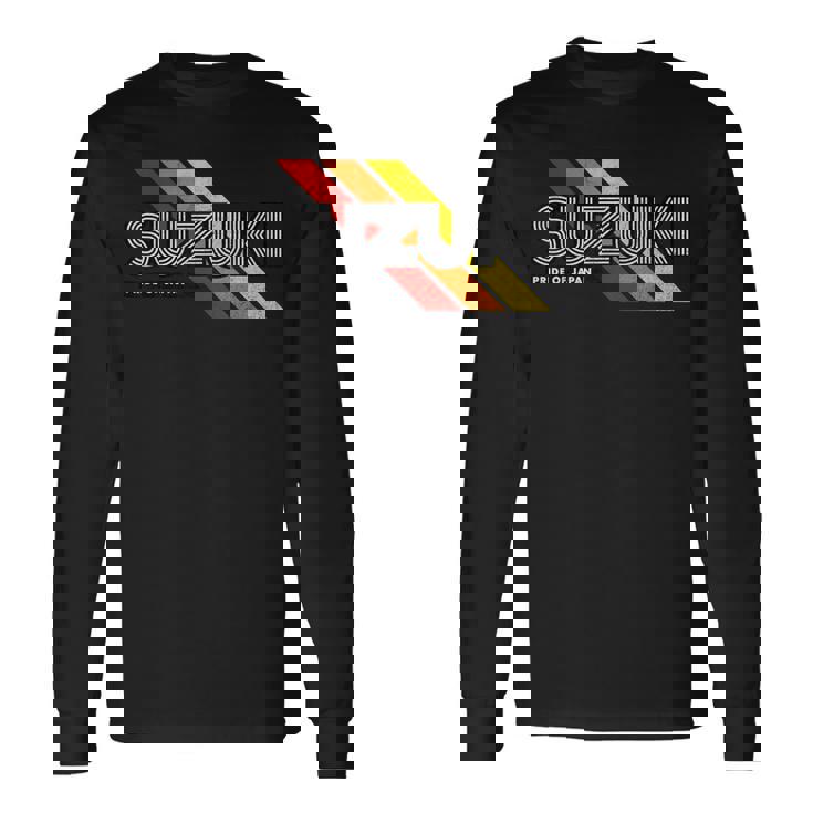 【スズキさんや鈴木さんの為のデザイン】 誇り 自慢 推し活 アイドル スター 応援 おもしろ 面白 ネタ 長袖Tシャツ