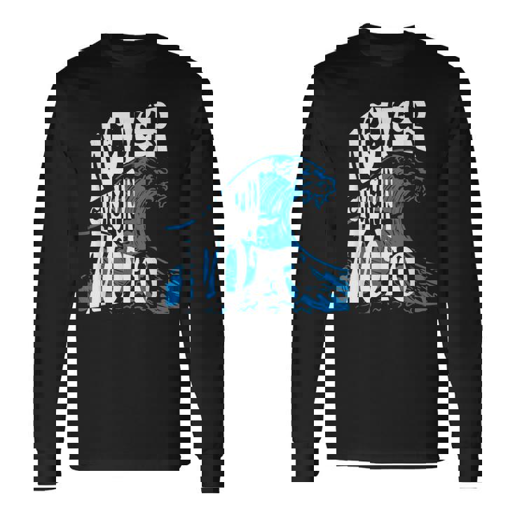 【ネバーギブアップ能登】石川県能登 決してあきらめない 復興 長袖Tシャツ ギフトのアイデア