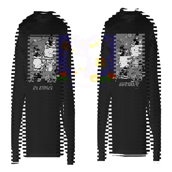【ハロウィン特集】Usデザイン ハローキティ ミミィと一緒 長袖Tシャツ
