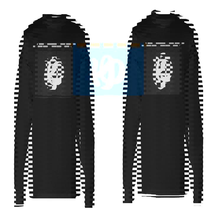 【湯のれん】紺 銭湯 温泉 お風呂 サウナ 日本 お土産 和柄 おもしろ 面白い 文字入り ネタ ウケ狙い 可愛い 長袖Tシャツ