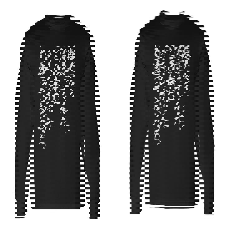 【痩せろ？何言ってんだ。この体にいくらかけたと思ってるんだ。】筆文字 おもしろ 面白い ウケる ふざけ ネタ 笑える 長袖Tシャツ