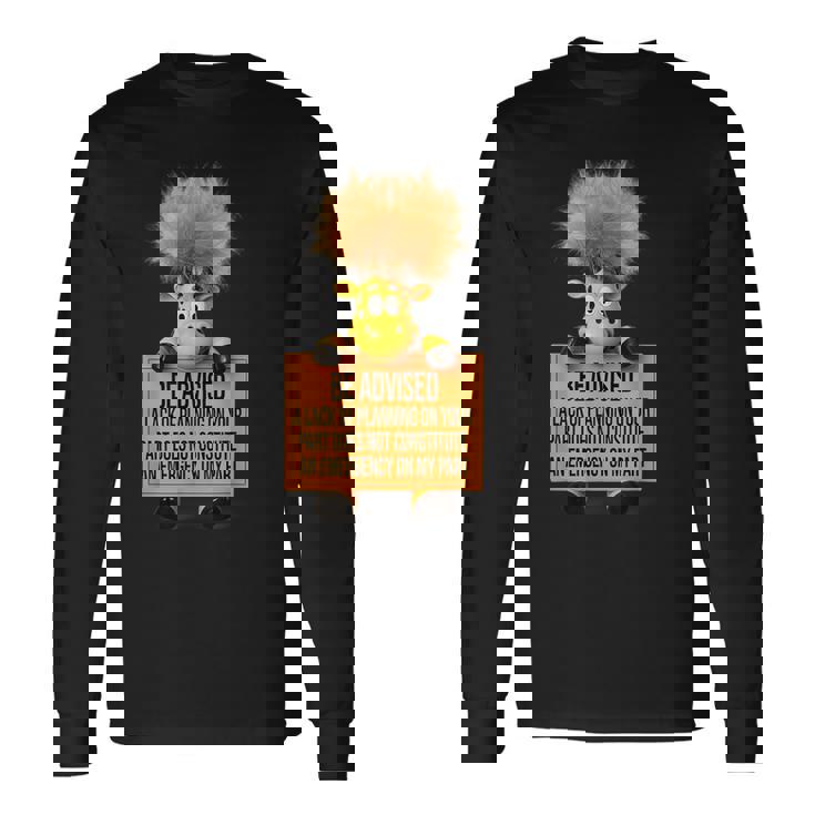 あなたの側の計画の欠如は母の日を面白くない 長袖Tシャツ