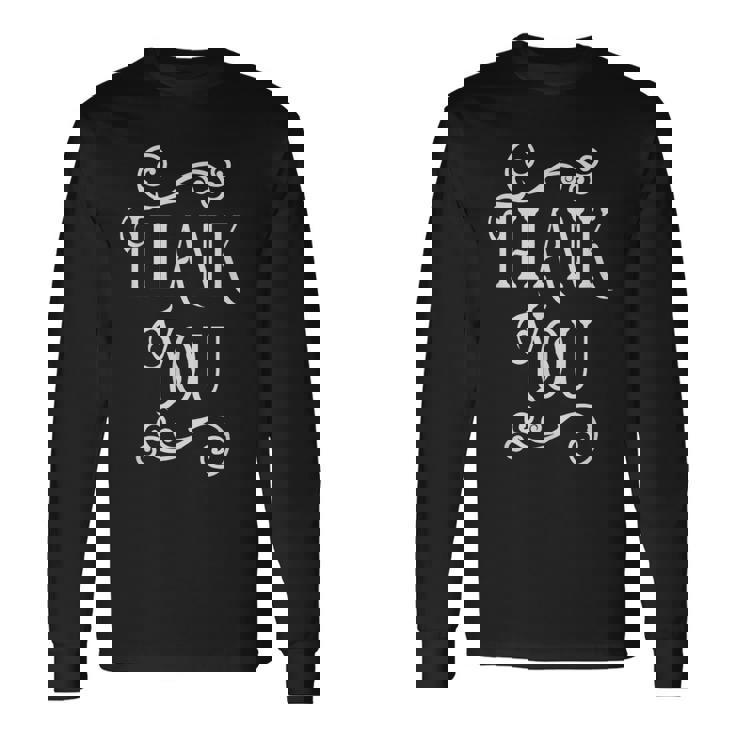 ありがとう 長袖Tシャツ ギフトのアイデア