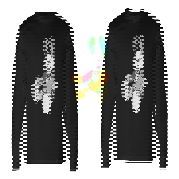 うさぎ星人 Yunaカラー 長袖Tシャツ