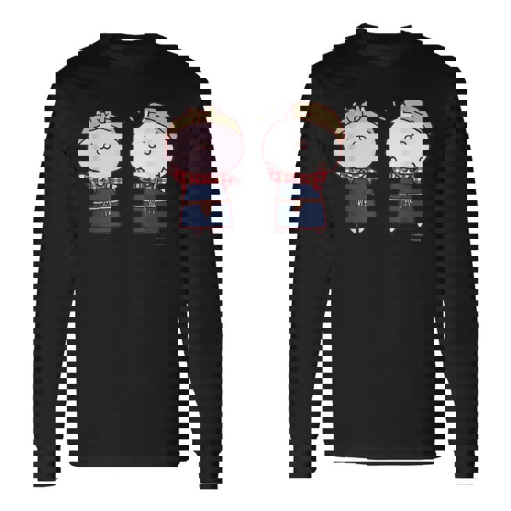 うさまる うさまるとうさこ ダークカラー 長袖Tシャツ