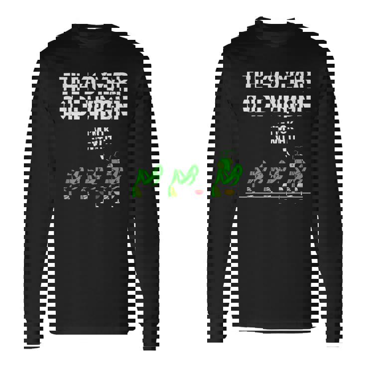 おかしなカマキリ 40歳の童貞 長袖Tシャツ