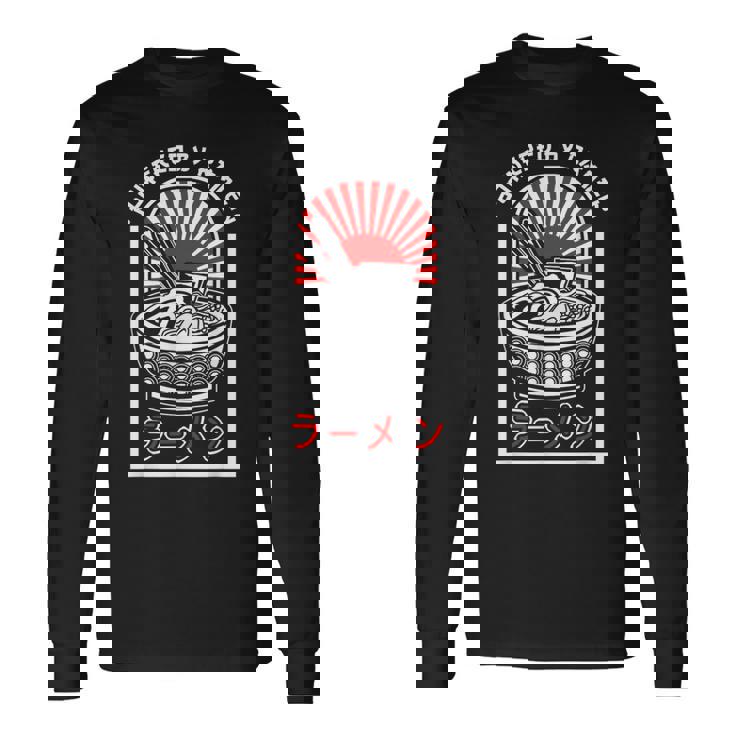 おもしろラーメン 和風丼 箸 長袖Tシャツ ギフトのアイデア