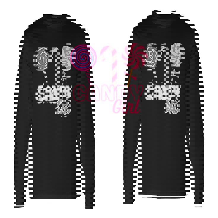 おもしろロリポップ アート キャンディ ロリポップ 恋人 メンズ レディース キッズ 長袖Tシャツ ギフトのアイデア