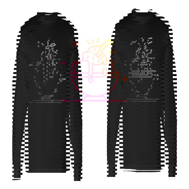 かき氷のように 長袖Tシャツ