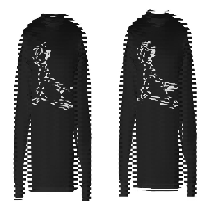 かわいいフレンチブルドッグ ヨガ 面白い フレンチブルドッグ オーナー 長袖Tシャツ