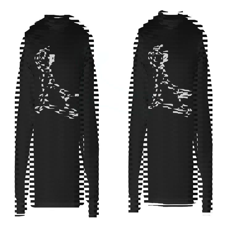 かわいいフレンチブルドッグモチーフシャツ レディース メンズ 長袖Tシャツ