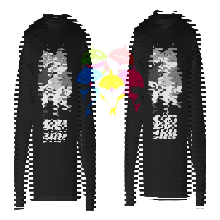 かわいいベビーシャークドゥードゥーギフト 長袖Tシャツ