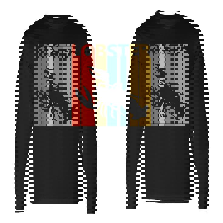 かわいいロブスターの動物 長袖Tシャツ ギフトのアイデア