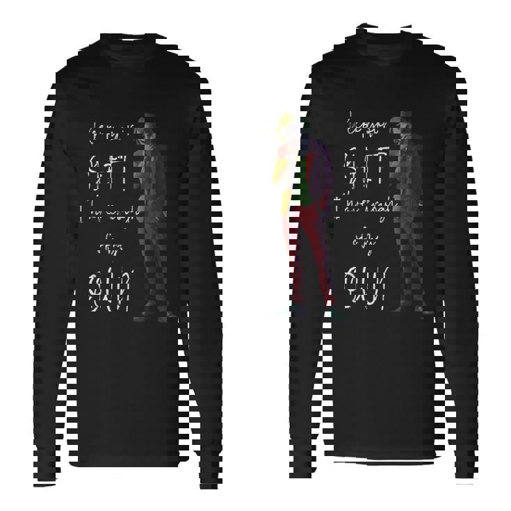 くそったれもう十分だよおもしろいジョーカー 長袖Tシャツ