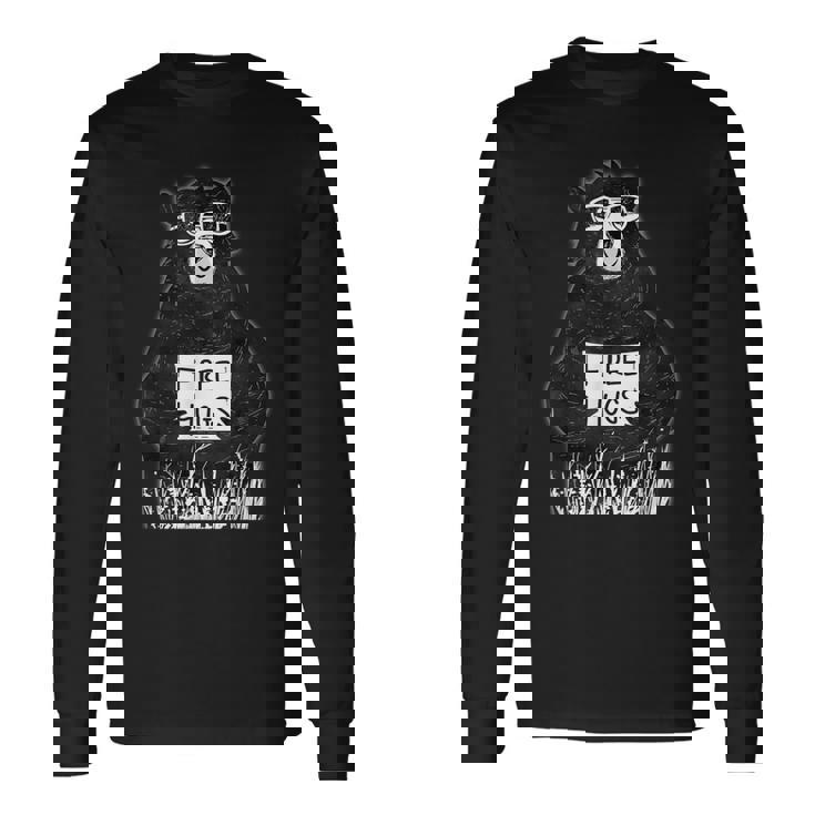 くま 熊 ベア ハグ 長袖Tシャツ ギフトのアイデア