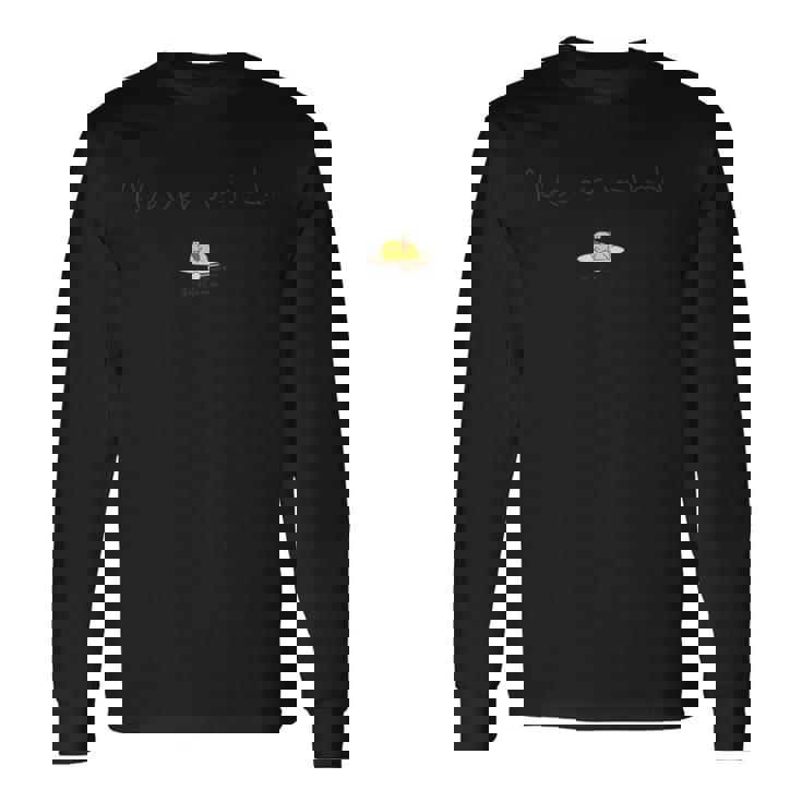 ぐでたま Nevermind 長袖Tシャツ ギフトのアイデア