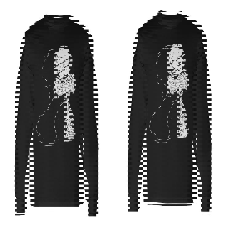 けん玉プレーヤー けん玉アパレル けん玉 トリックトレーニングギア 長袖Tシャツ