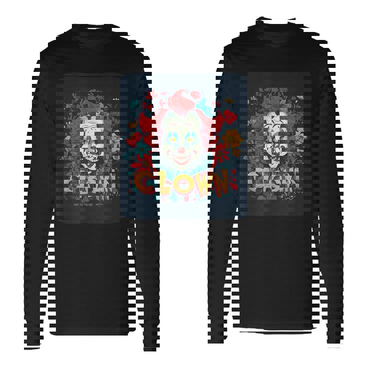 このグーフィーピエロコスチュームで一日を明るくしましょう。 長袖Tシャツ