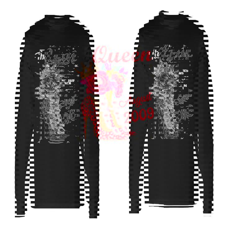 この女王は2009年8月に誕生しました。 長袖Tシャツ